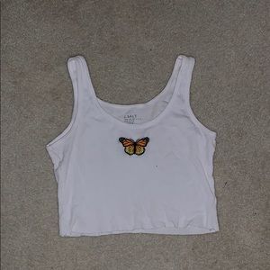 Brandy Melville tank top butterfly